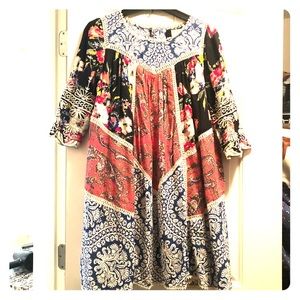 Anthropologie Vanessa Virginia Inez Swing Dress